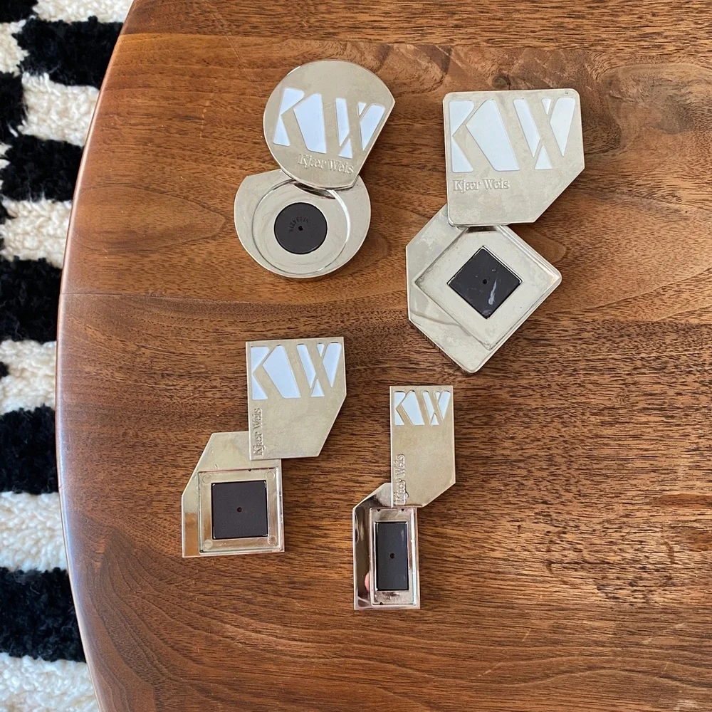 Set of 4 Kjaer Weis Iconic Edition Makeup Cases